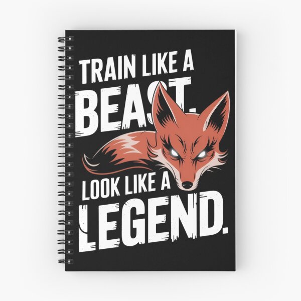 Item preview, Beast to Legend – Motivational Gym Fitness Quote designed and sold by robyclub.