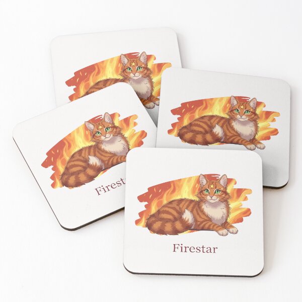 Item preview, Cute Chibi Firestar Warriors Cat ThunderClan Fireheart Erin Hunter Art designed and sold by StudioJohan.