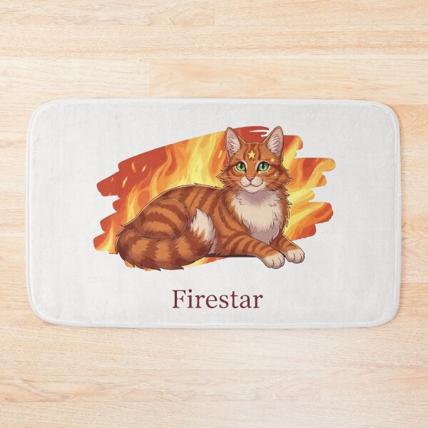 Item preview, Cute Chibi Firestar Warriors Cat ThunderClan Fireheart Erin Hunter Art designed and sold by StudioJohan.