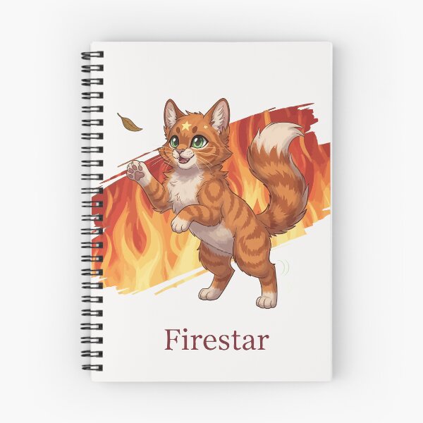 Item preview, Chibi Warriors Firestar Cat Cute ThunderClan Leader Firepaw Fanart designed and sold by StudioJohan.