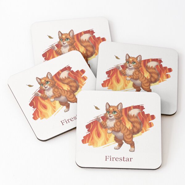 Item preview, Chibi Warriors Firestar Cat Cute ThunderClan Leader Firepaw Fanart designed and sold by StudioJohan.