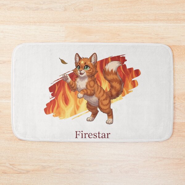 Item preview, Chibi Warriors Firestar Cat Cute ThunderClan Leader Firepaw Fanart designed and sold by StudioJohan.