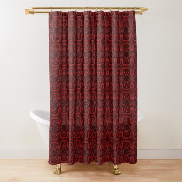 Item preview, Crimson Vault – Gothic Abstract Seamless Pattern designed and sold by Pattern Fusion Creations.