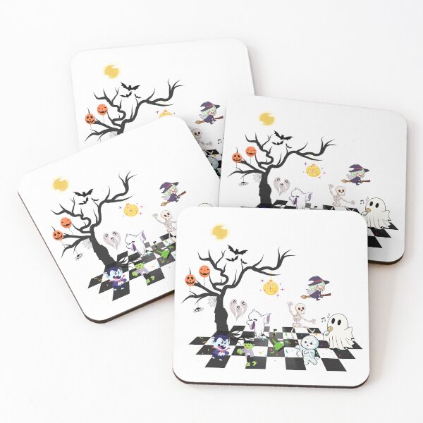 Item preview, Dancing Halloween Monsters designed and sold by BeBetterPeople.