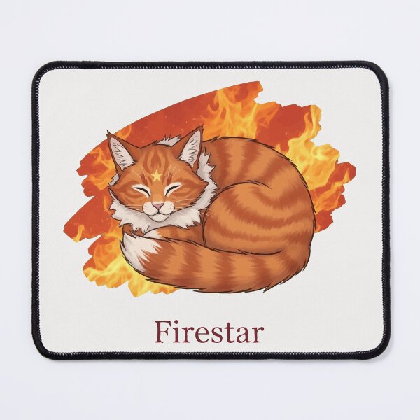 Item preview, Kawaii Chibi Firestar Warrior Cats ThunderClan Cute Cat Warriors Art designed and sold by StudioJohan.