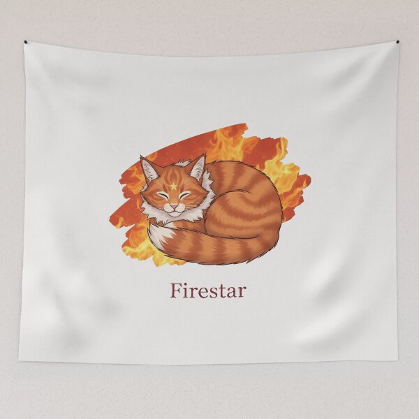 Item preview, Kawaii Chibi Firestar Warrior Cats ThunderClan Cute Cat Warriors Art designed and sold by StudioJohan.