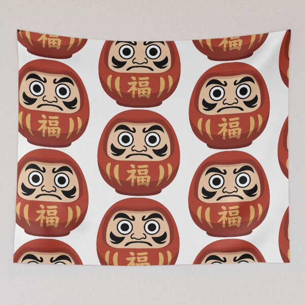 Item preview, Red Japanese Daruma designed and sold by BebaLab.
