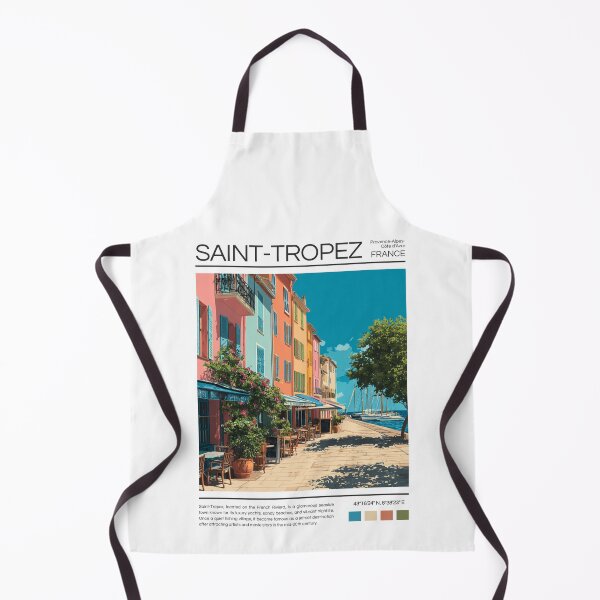 Item preview, Saint-Tropez - France - Pop Art  designed and sold by StudioRedKoala.