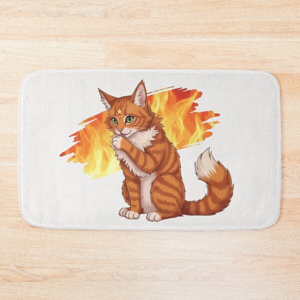 Item preview, Cute Chibi Warriors Firestar Cat ThunderClan Firepaw Rusty Erin Hunter designed and sold by StudioJohan.