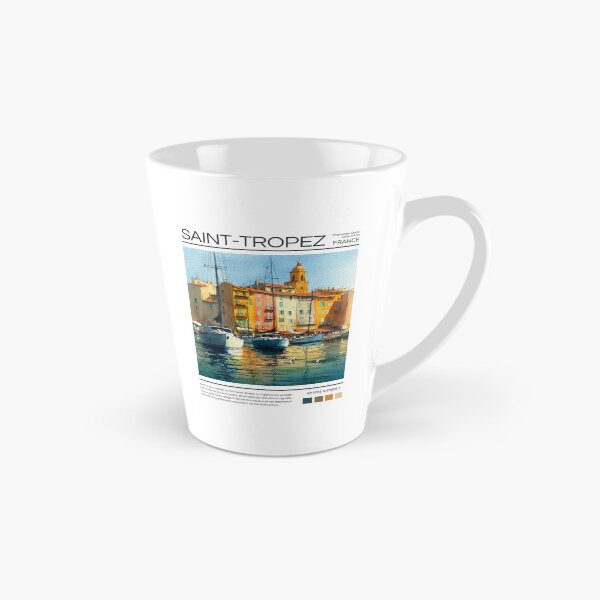 Item preview, Saint-Tropez - France - Watercolor  designed and sold by StudioRedKoala.