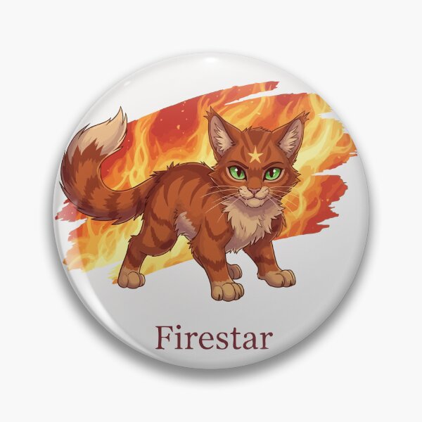 Item preview, Chibi ThunderClan Firestar Warriors Cat Cute Leader Fireheart Art designed and sold by StudioJohan.