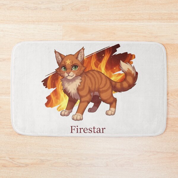 Item preview, Adorable Chibi Firestar Warrior Cats ThunderClan Cute Cat Fanart designed and sold by StudioJohan.