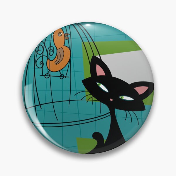 Artikelvorschau, Atomic Age - Die Katze will den Kanarienvogel entworfen und verkauft von hebustyle.