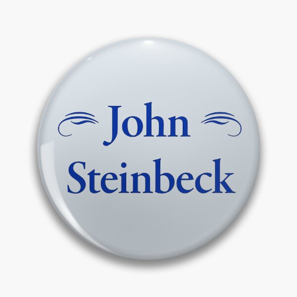 Item preview, John Steinbeck, American Writer, Classic Literature designed and sold by CharlottePlaceArt.