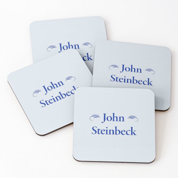 Item preview, John Steinbeck, American Writer, Classic Literature designed and sold by CharlottePlaceArt.