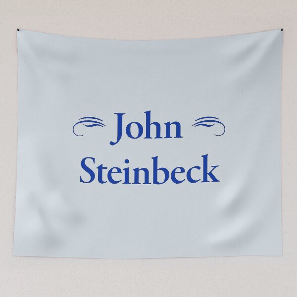 Item preview, John Steinbeck, American Writer, Classic Literature designed and sold by CharlottePlaceArt.