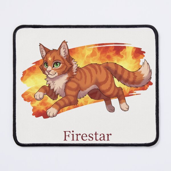 Item preview, Chibi Warriors Cat Firestar ThunderClan Leader Cute Fireheart Art designed and sold by StudioJohan.
