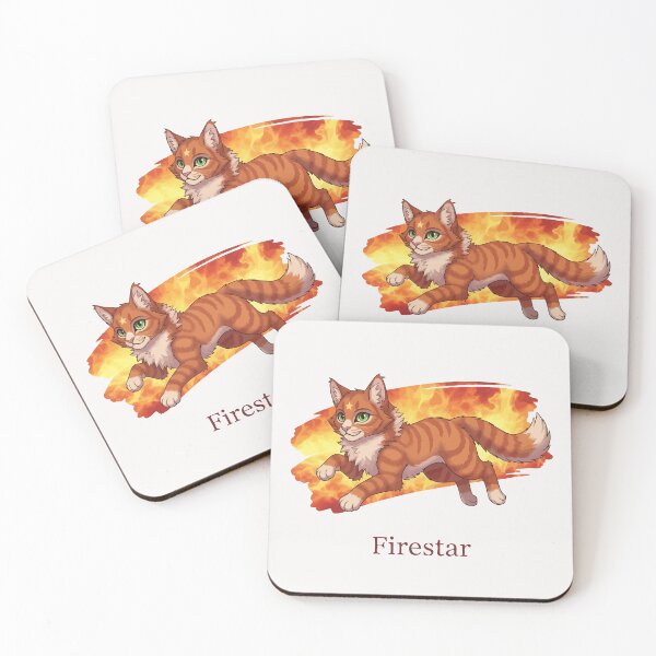 Item preview, Chibi Warriors Cat Firestar ThunderClan Leader Cute Fireheart Art designed and sold by StudioJohan.