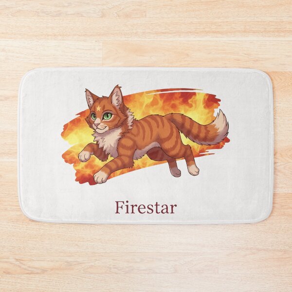 Item preview, Chibi Warriors Cat Firestar ThunderClan Leader Cute Fireheart Art designed and sold by StudioJohan.