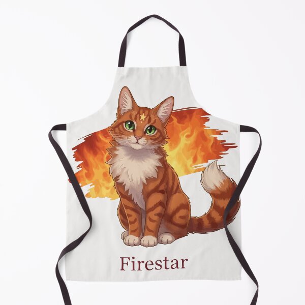 Item preview, Cute Chibi Firestar ThunderClan Warriors Cat Firepaw Leader Fanart designed and sold by StudioJohan.
