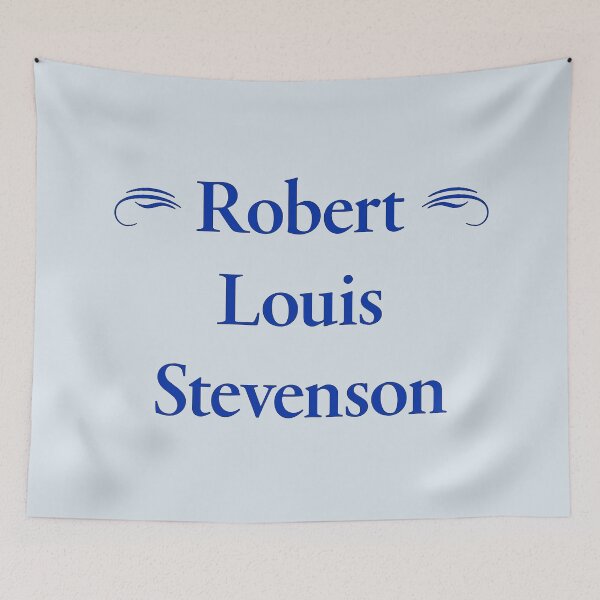 Item preview, Robert Louis Stevenson, Scottish Novelist, Classic Literature designed and sold by CharlottePlaceArt.