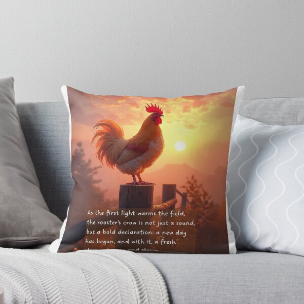Item preview, Rise and Shine Rooster designed and sold by mediafreespirit.