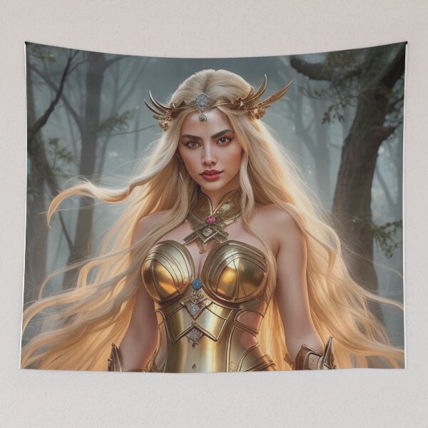 Item preview, The Majestic Valkyrie – Golden Age designed and sold by MissSaylor.