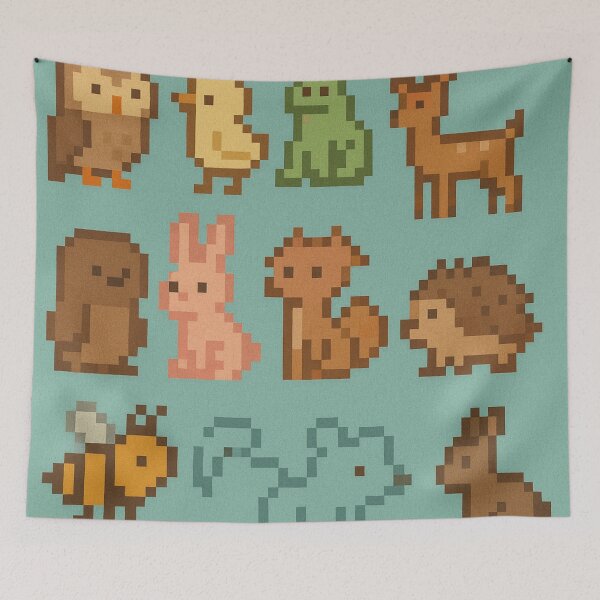 Item preview, Pixel critters Patterns designed and sold by Itzjustlife.