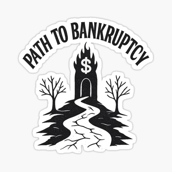 Item preview, Path To Bankruptcy designed and sold by lewiswm.