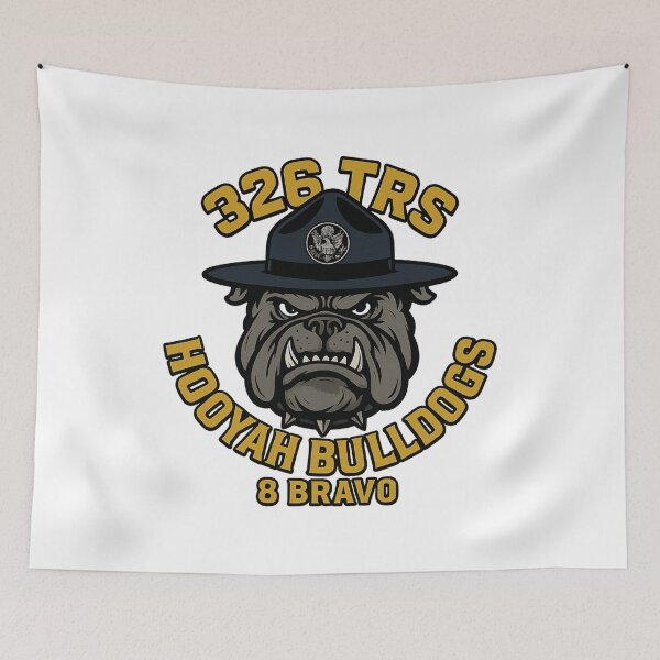 Item preview, 326 TRS Hooyah Bulldogs 8Bravo military design designed and sold by 8Bravo.