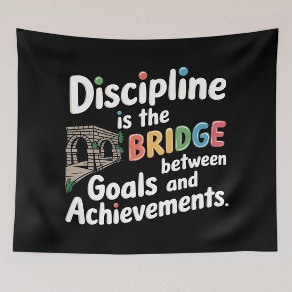 Item preview, Bridge to Success – Discipline and Motivation designed and sold by robyclub.
