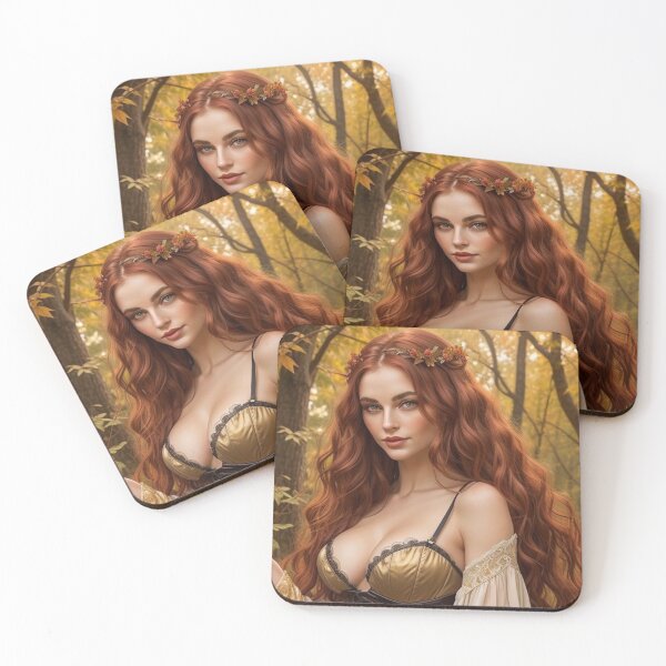 Item preview, Ember's Embrace: A Journey into Autumn Cottagecore Bliss designed and sold by MissSaylor.
