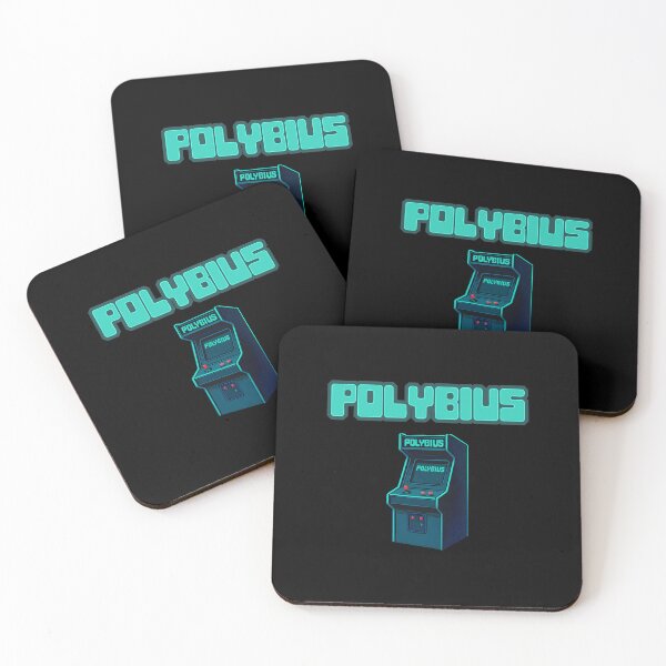 Item preview, Polybius Retro Arcade Urban Legend Geek 80s gaming cult video designed and sold by w1ckerman.