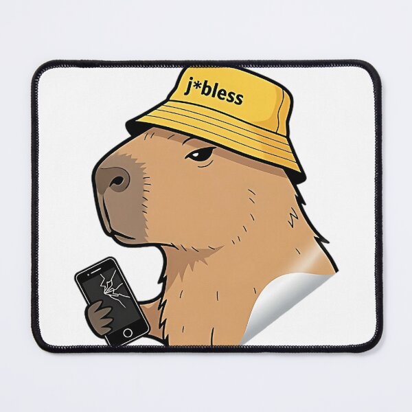 Item preview, j*bless capybara designed and sold by j*blesswear.