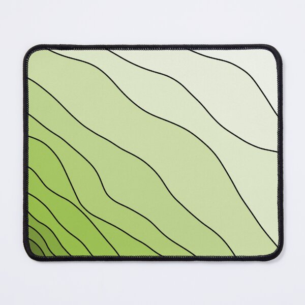 Item preview, Aesthetic minimalist green wave pattern designed and sold by TAbstractDesign.