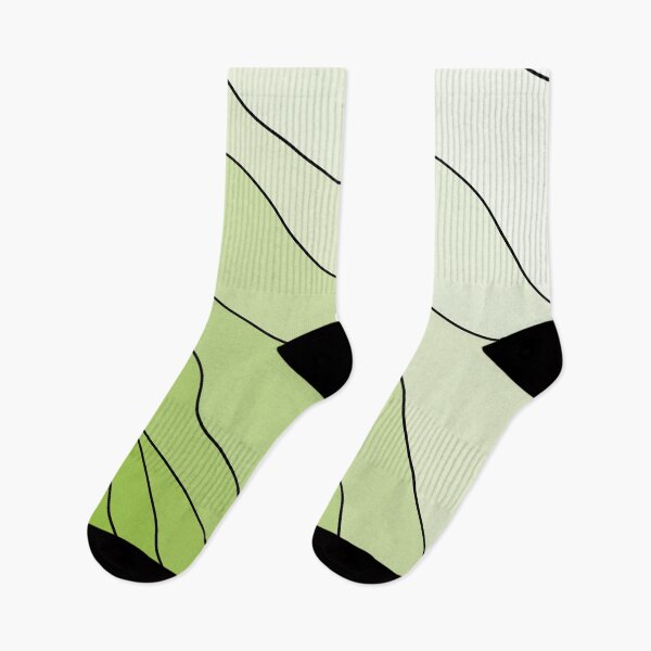 Item preview, Aesthetic minimalist green wave pattern designed and sold by TAbstractDesign.