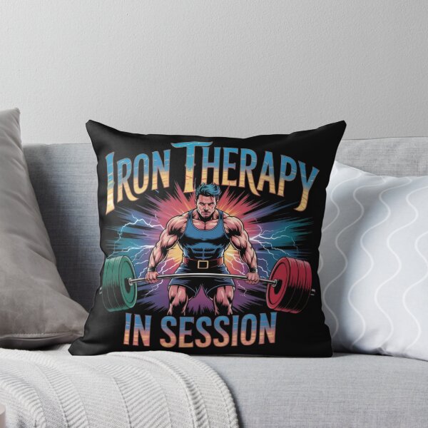 Item preview, Iron Therapy Session – Gym Motivation for Lifters designed and sold by robyclub.