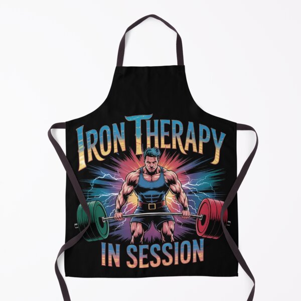 Item preview, Iron Therapy Session – Gym Motivation for Lifters designed and sold by robyclub.