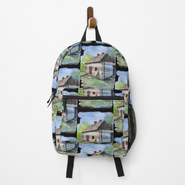 Item preview, Rustic Log Cabin: A Cozy Watercolor Countryside Home designed and sold by kkjustpaint.