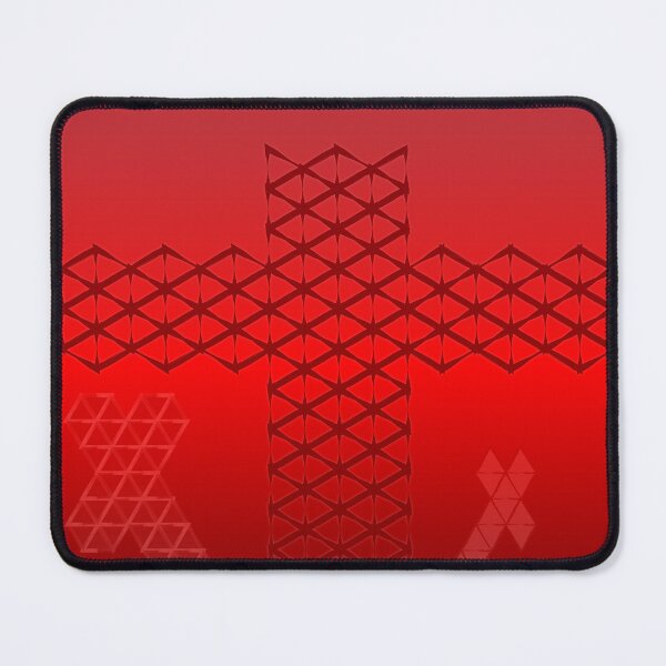Item preview, Red Crosses by Triangles designed and sold by Kiko 7.