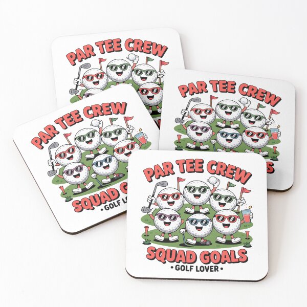 Item preview, Par Tee Crew Squad Goals – Funny Golf Lover Design designed and sold by ByBryteG.
