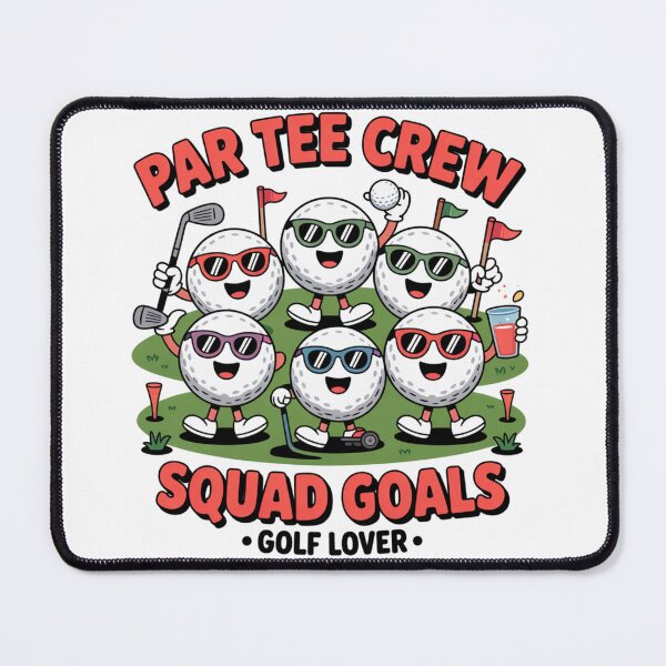 Item preview, Par Tee Crew Squad Goals – Funny Golf Lover Design designed and sold by ByBryteG.