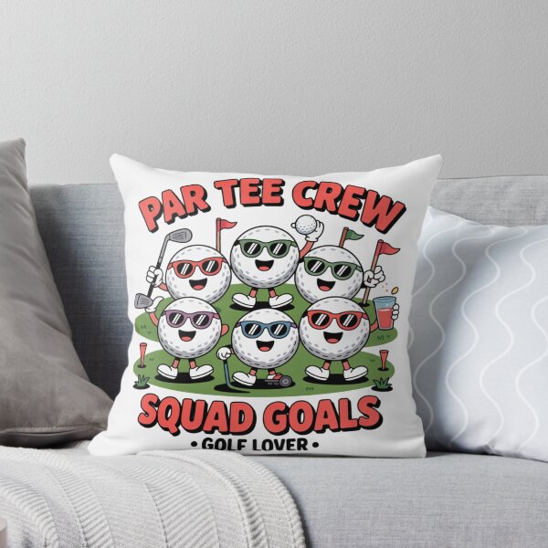 Item preview, Par Tee Crew Squad Goals – Funny Golf Lover Design designed and sold by ByBryteG.
