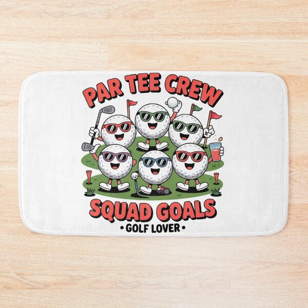 Item preview, Par Tee Crew Squad Goals – Funny Golf Lover Design designed and sold by ByBryteG.