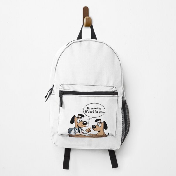 Item preview, Funny Dog Doctor No Smoking Cartoon – Dogtor Parody T-Shirt designed and sold by Uglyandcute.