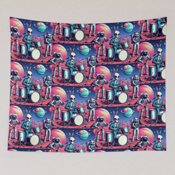 Item preview, Alien and astronaut  designed and sold by Dogandesighn.