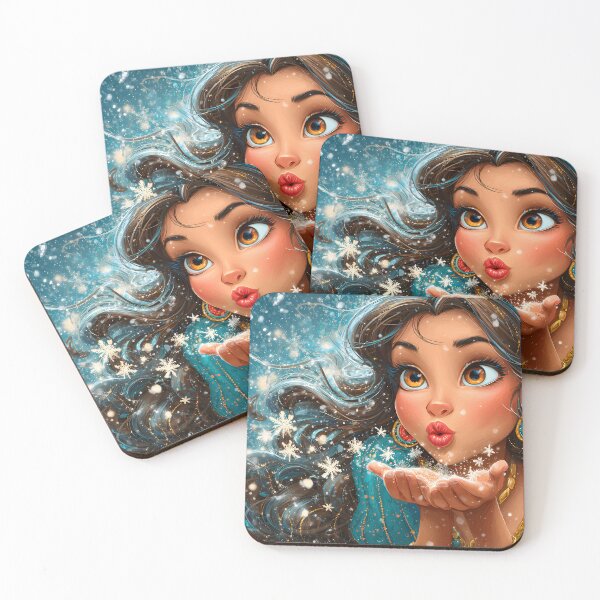 Item preview, Enchanting Winter Scene with Sparkling Snowflakes designed and sold by Artessie.