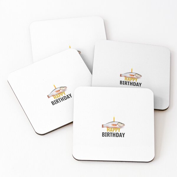 Item preview, Fish birthday cake funny prank meme gift weird designed and sold by CheeseBlueprint.