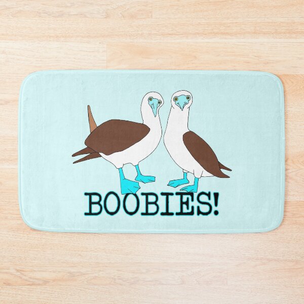 Item preview, Funny Blue Footed Boobies Birds designed and sold by HotHibiscus.