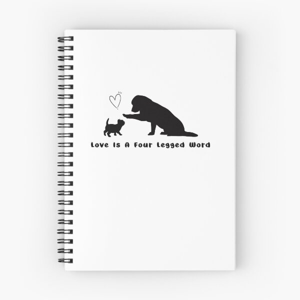 Item preview, Love is four a legged word designed and sold by sallyheaney.